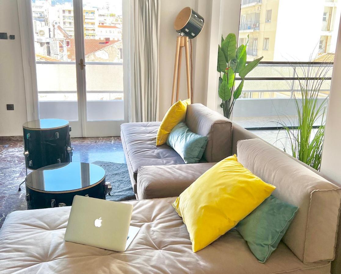 Happy Place! Big, Bright & Central - Ideal For Families And Groups Of Friends Patras Exteriér fotografie