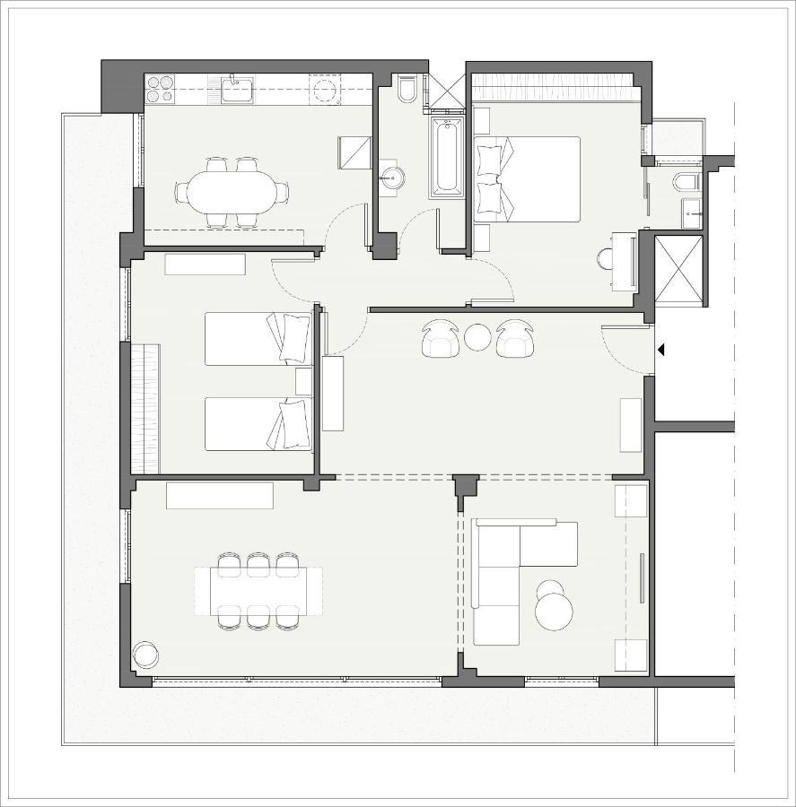 Happy Place! Big, Bright & Central - Ideal For Families And Groups Of Friends Patras Exteriér fotografie